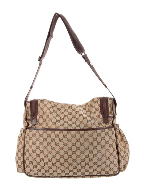 original gucci diaper bag|gucci diaper bag outlet.